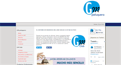 Desktop Screenshot of gmpeluquero.com